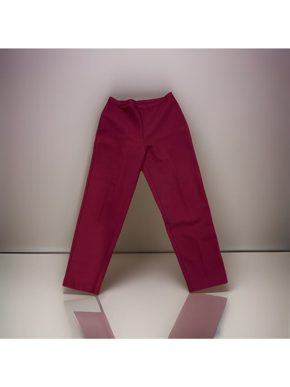 Women’s Wine Color Slacks/ Trousers By Bend Over. Size 16